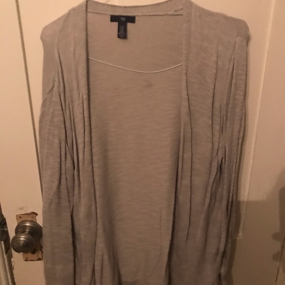 Long Grey cardigan